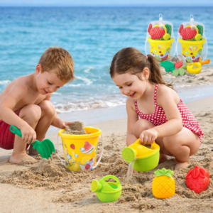 Beach Sand Bucket Toys 7 piece Set for Kids  🪣 🏖️