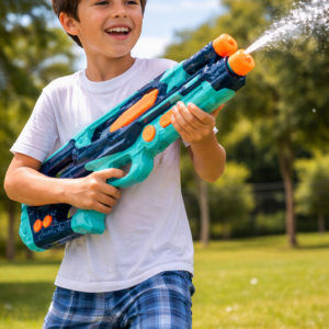 Kids Big Water Gun – Bigger Tank, Bigger Splash, Bigger Fun!💦 🔫🌞