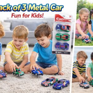 3 PCS Pullback Die-Cast Cars – Mini Racing Fun! 🏁🚗