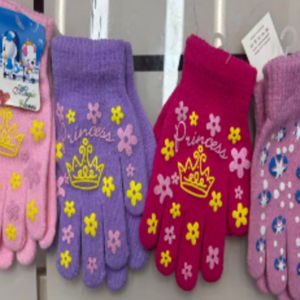 Kids Star Magic Thermal Gloves – Pack of 12 | Bright Colors, Cozy Warmth for  Hands ✨🧤