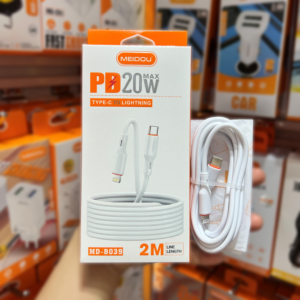 Fast Charging Data Cable Type-C to iPhone | 2 Meter Length ⚡📱