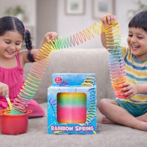 Magic Rainbow Spring – Classic Fun Toy for Kids🌈 🌀