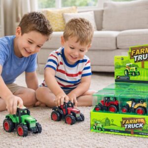 Metal Farm Truck 🚜 Heavy-Duty  Toy – Realistic Die-Cast Vehicle for Kids 🌾