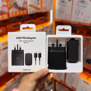 PD 45W + QC 3.1 Fast Charger | with C-C fast Cable ⚡🔌