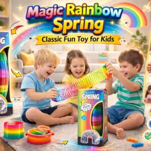 Magic Rainbow Spring – Classic Fun Toy for Kids🌈 🌀